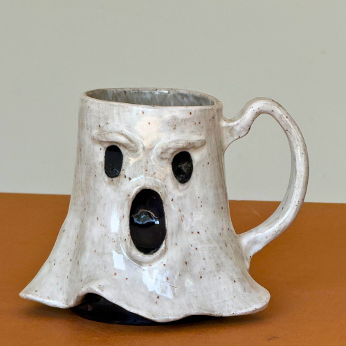 Ghost or Tree Face Mug Workshop