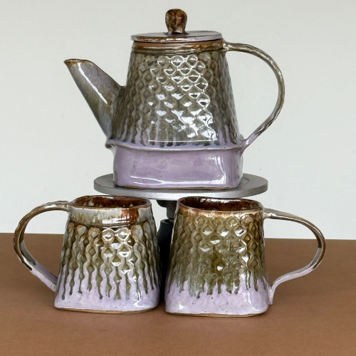 Hand Built Tea Set